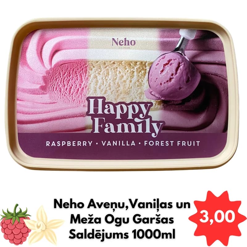 Neho Happy Family Aveņu-Vaniļas-Meža Ogu