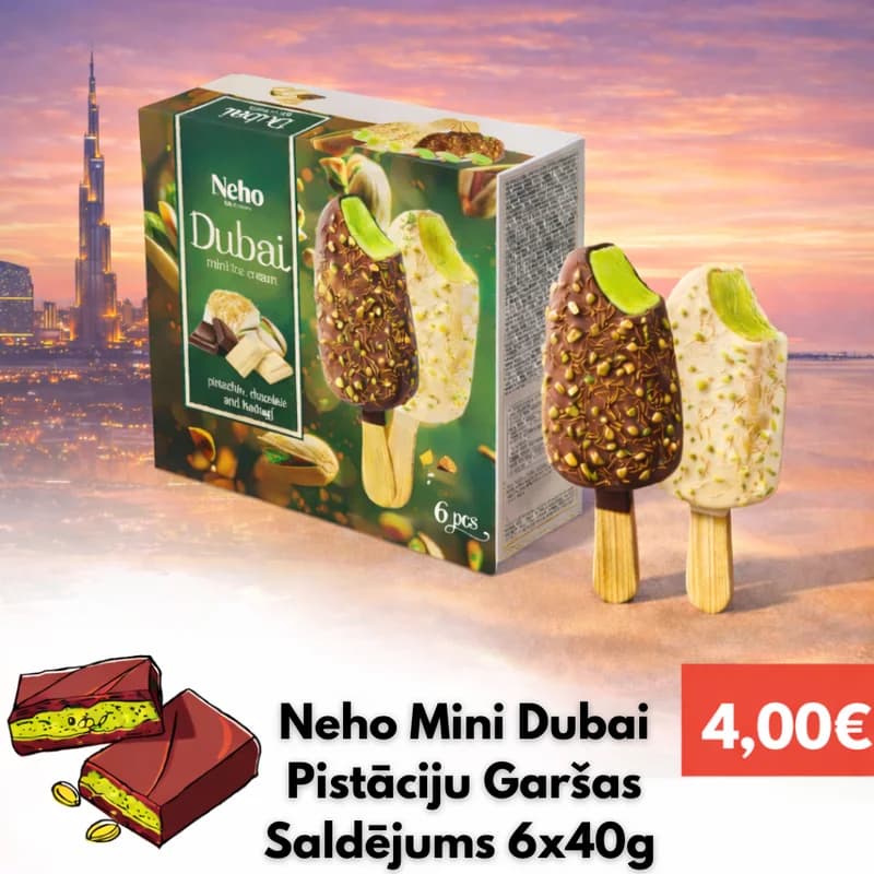 Neho Mini Dubai Pistāciju