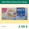 G&G White Peanut bar Vācija