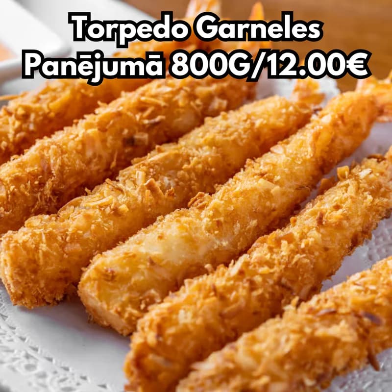 Torpedo Garneles Panējumā