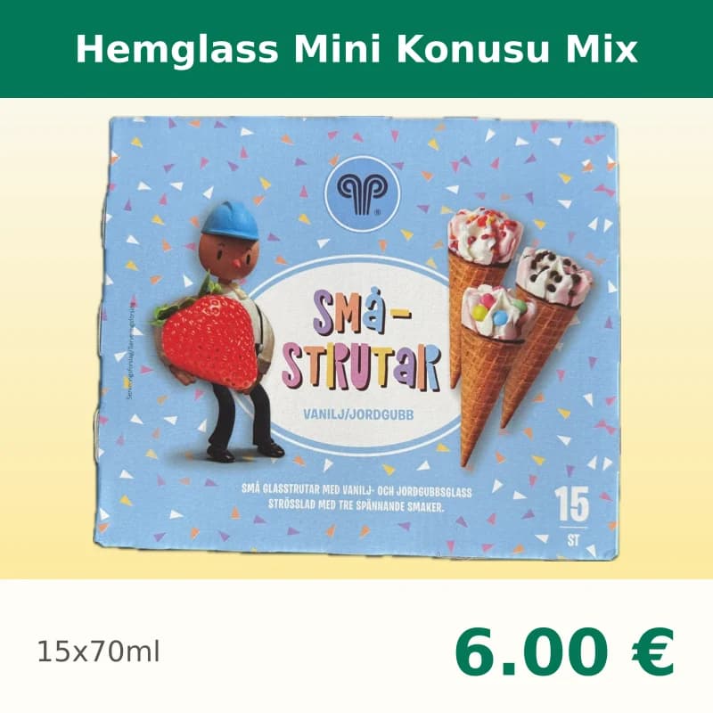 Hemglass Mini Konusu Mix