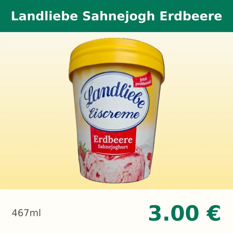 Landliebe Sahnejogh Erdbeere