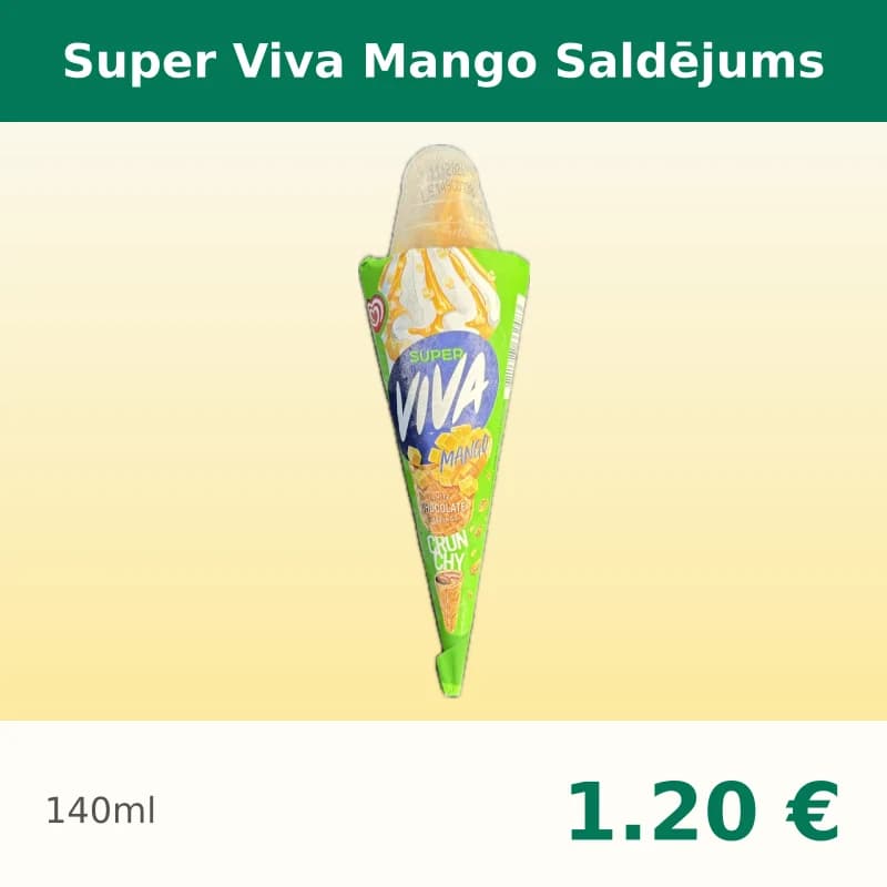 Super Viva Mango Saldējums